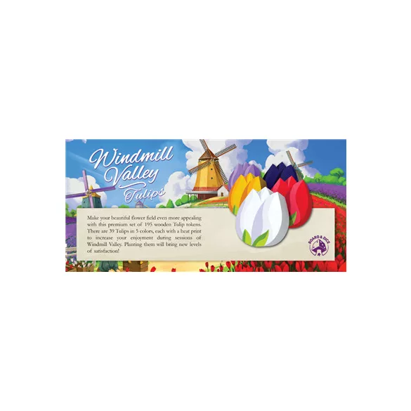 Board&Dice Accessories: Windmill Tulips-BND0114