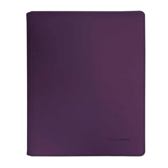 UP - Vivid 9-Pocket Zippered PRO-Binder - Midnight Plum-16484