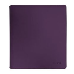 UP - Vivid 12-Pocket Zippered PRO-Binder - Midnight Plum-16485
