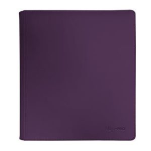 UP - Vivid 12-Pocket Zippered PRO-Binder - Midnight Plum-16485