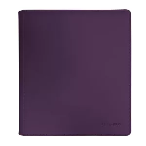 UP - Vivid 12-Pocket Zippered PRO-Binder - Midnight Plum-16485