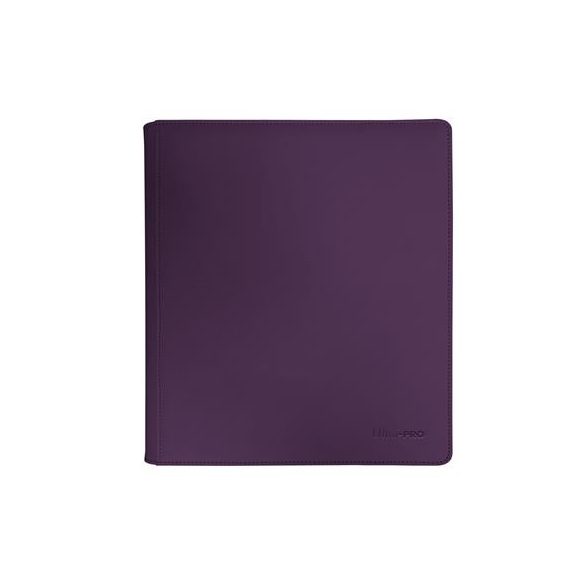 UP - Vivid 12-Pocket Zippered PRO-Binder - Midnight Plum-16485