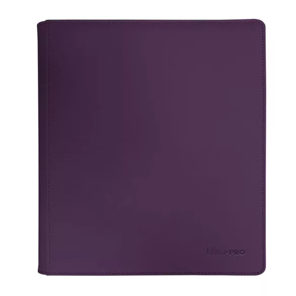 UP - Vivid 12-Pocket Zippered PRO-Binder - Midnight Plum-16485