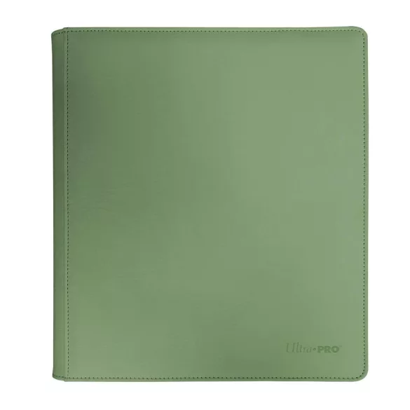 UP - Vivid 12-Pocket Zippered PRO-Binder - Cool Matcha-16492