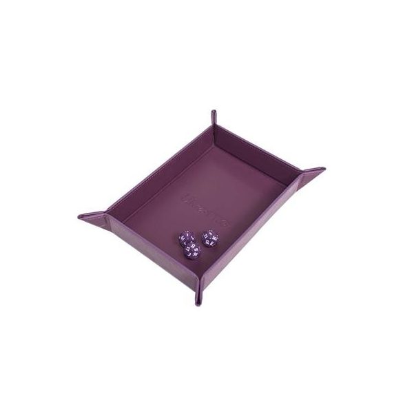 UP - Vivid Magnetic Folding Dice Tray - Midnight Plum-16489