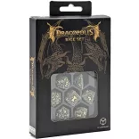 Q Workshop Dracopolis Dice Set - The Scandinavian Blackfang-SDCP01