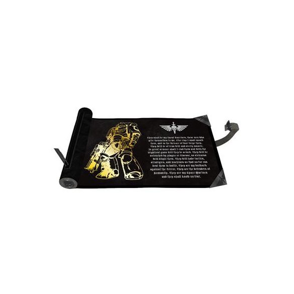 UP - Space Marines - Adeptus Astartes Dice Scroll Premium Foil for Warhammer 40,000-16435