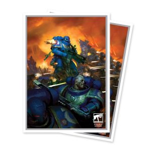 UP - Space Marines - Adeptus Astartes 105ct Apex Deck Protector sleeves for Warhammer 40,000-16439