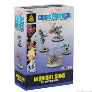 Marvel Crisis Protocol - Midnight Sons Affiliation Pack - EN/DE/SP/FR-CP220