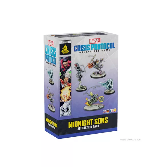 Marvel Crisis Protocol - Midnight Sons Affiliation Pack - EN/DE/SP/FR-CP220