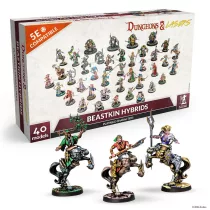 Dungeons & Lasers - Beastkin Hybrids: Playable Characters miniatűra készlet - EN