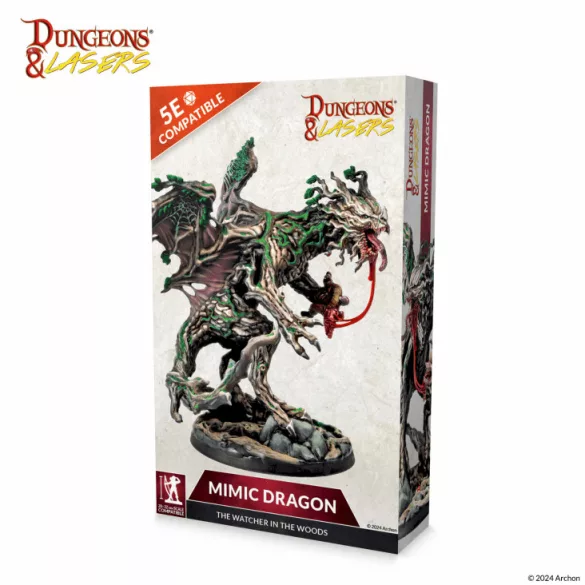 Dungeons & Lasers - Mimic Dragon miniatűra - angol kiadás