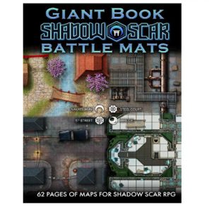 The Giant Book of Shadow Scar Battle Mats - EN-LBM061