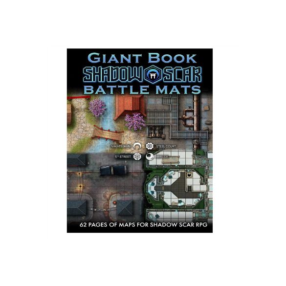 The Giant Book of Shadow Scar Battle Mats - EN-LBM061