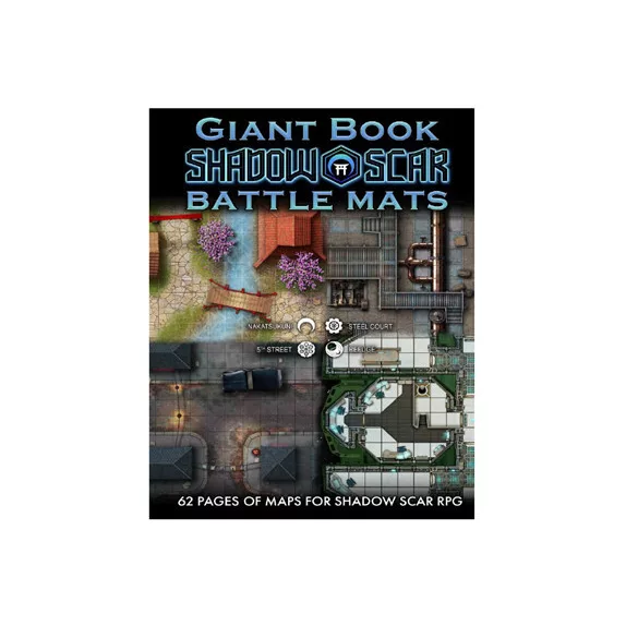 The Giant Book of Shadow Scar Battle Mats - EN-LBM061
