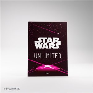Gamegenic - Star Wars: Unlimited Art Sleeves - Card Back Magenta-GGS15076ML