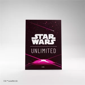 Gamegenic - Star Wars: Unlimited Art Sleeves - Card Back Magenta-GGS15076ML