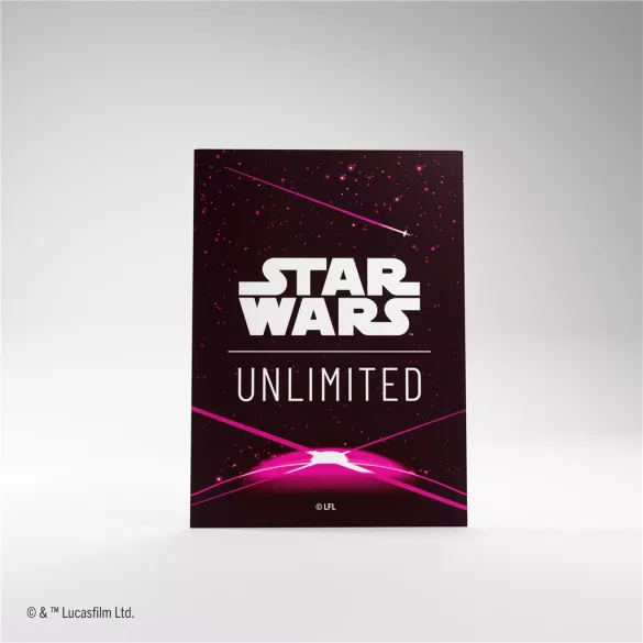 Gamegenic - Star Wars: Unlimited Art Sleeves - Card Back Magenta-GGS15076ML