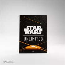 Gamegenic - Star Wars: Unlimited Art Sleeves - Card Back Orange-GGS15077ML