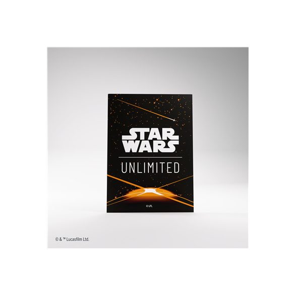 Gamegenic - Star Wars: Unlimited Art Sleeves - Card Back Orange-GGS15077ML