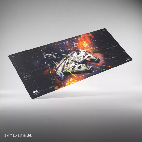 Gamegenic - Star Wars: Unlimited Xtra-Wide Game Mat - Millenium Falcon-GGS40080ML