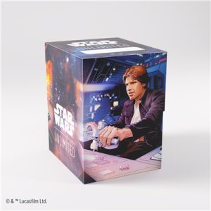 Gamegenic - Star Wars: Unlimited Soft Crate - Han Solo/Millenium Falcon-GGS25141ML