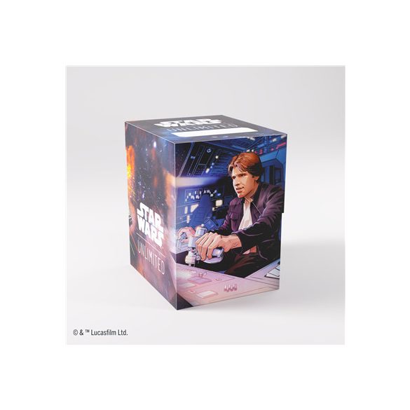 Gamegenic - Star Wars: Unlimited Soft Crate - Han Solo/Millenium Falcon-GGS25141ML