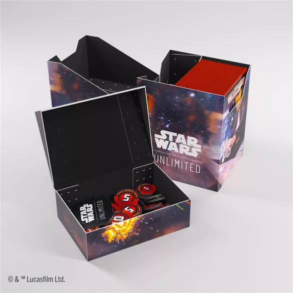 Gamegenic - Star Wars: Unlimited Soft Crate - Han Solo/Millenium Falcon-GGS25141ML