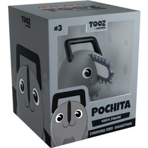 Youtooz: Chainsaw Man - Pochita Black & White-POCHITABLACKWHITE