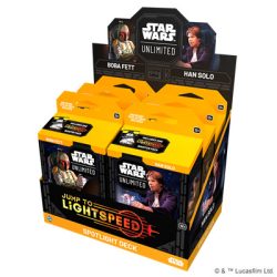 FFG - Star Wars: Unlimited - Jump to Lightspeed Spotlight Deck Display (6 Decks) - EN-SWH0410en