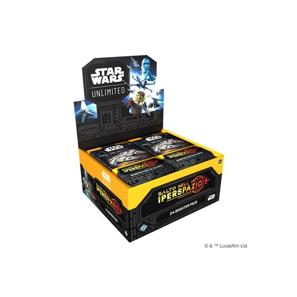 FFG - Star Wars: Unlimited - Jump to Lightspeed Booster Display (24 Booster) - IT-SWH0402it