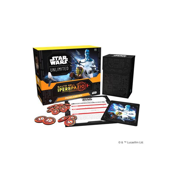 FFG - Star Wars: Unlimited - Jump to Lightspeed Prerelease Box - IT-SWH0404it