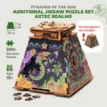 CluePuzzle - Set 1 - Aztec Realms kirakó kiegészítő a Pyramid of the Sunhoz