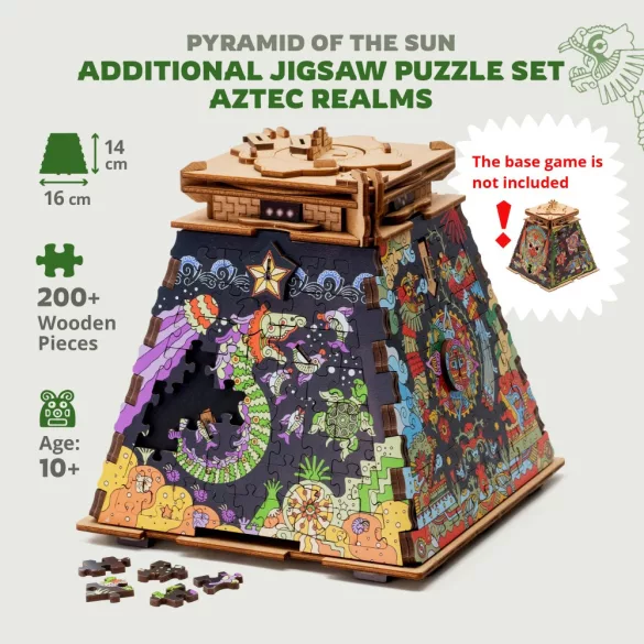 CluePuzzle - Set 1 - Aztec Realms kirakó kiegészítő a Pyramid of the Sunhoz