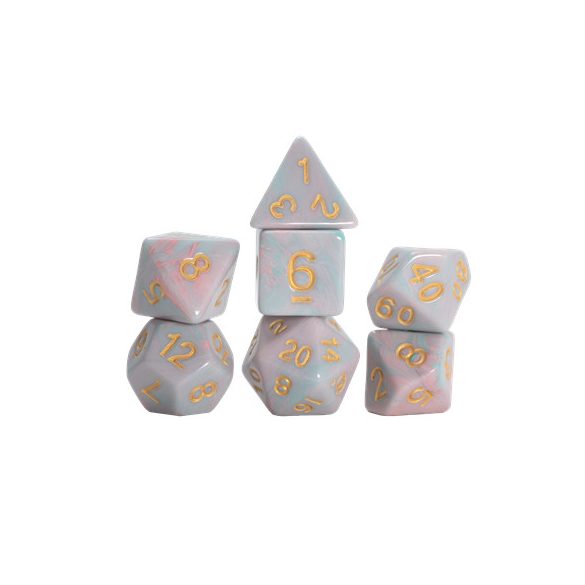 Sirius Dice - Unicorn Dice Set Pink-SDZ0021-01