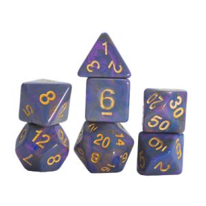 Sirius Dice - Unicorn Dice Set Purple-SDZ0021-02