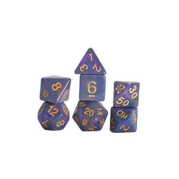 Sirius Dice - Unicorn Dice Set Purple-SDZ0021-02