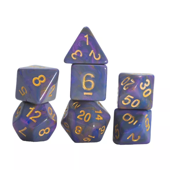 Sirius Dice - Unicorn Dice Set Purple-SDZ0021-02