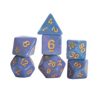 Sirius Dice - Unicorn Dice Set Blue-SDZ0021-03