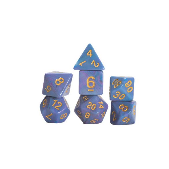 Sirius Dice - Unicorn Dice Set Blue-SDZ0021-03