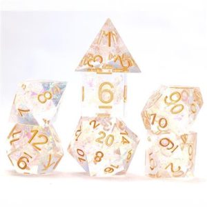 Sirius Dice - Sharp Fairy Dice Set Crystal-SDZ0014-10