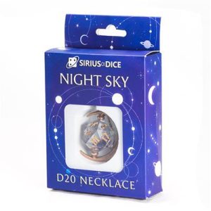 Sirius Dice - Night Sky D20 Necklace-SDZ0022-03