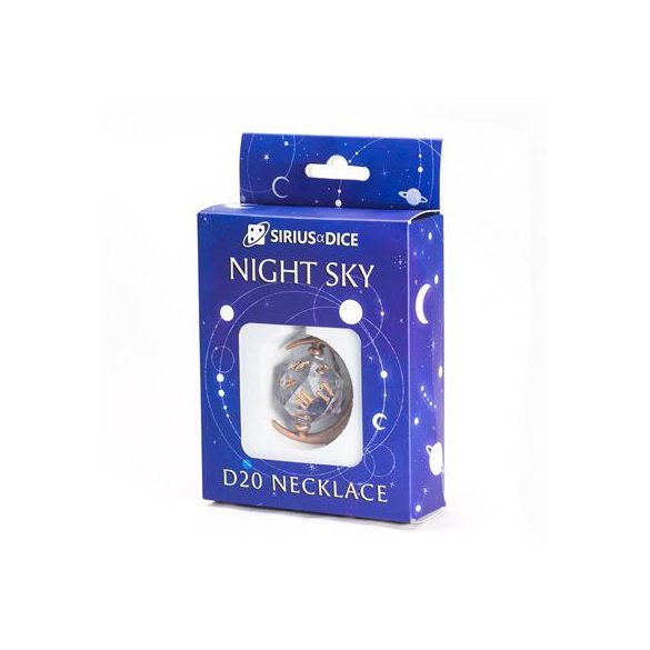 Sirius Dice - Night Sky D20 Necklace-SDZ0022-03