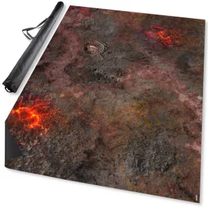 Terrain Crate - 6x4 Hellscape Battle Mat játékszőnyeg hordtáskával