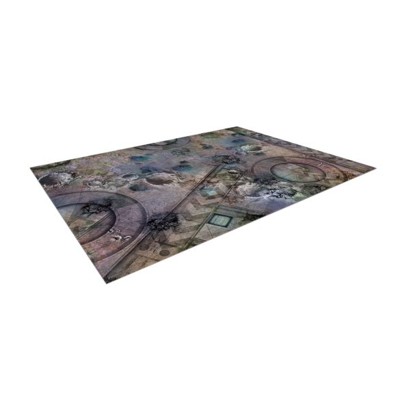 Terrain Crate - 44"x60" Grim Battlefield Battle Mat-KSTC252