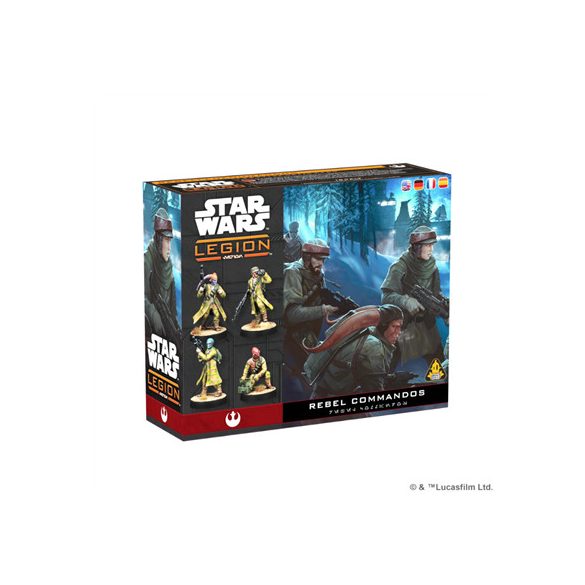 Star Wars: Legion - Rebel Commandos - EN/DE/SP/FR-SWQ16