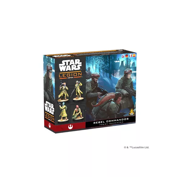 Star Wars Legion - Rebel Commandos - EN/DE/SP/FR-SWQ16