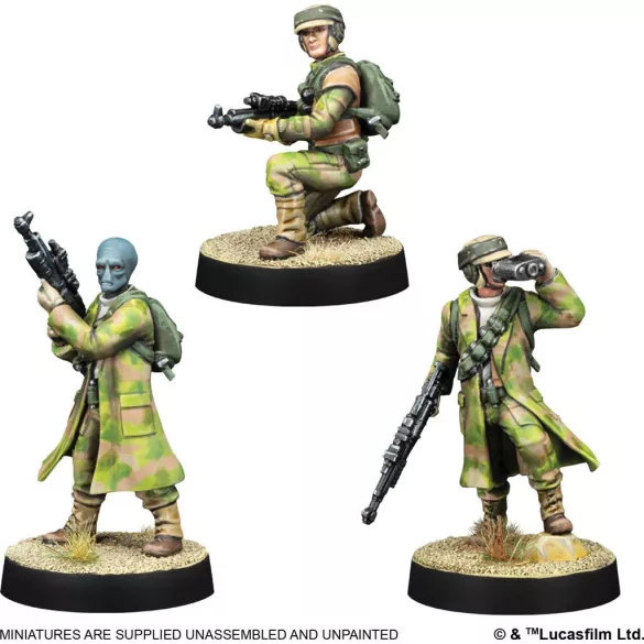 Star Wars Legion - Rebel Commandos - EN/DE/SP/FR-SWQ16