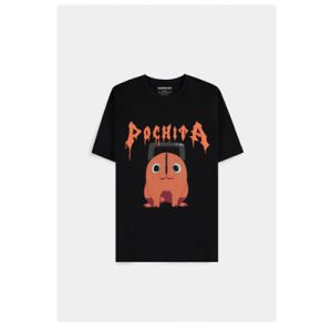 Chainsaw Man - Pochita The Chainsaw Devil - Men's Short Sleeved T-shirt - Size L-TS363343CSM-L
