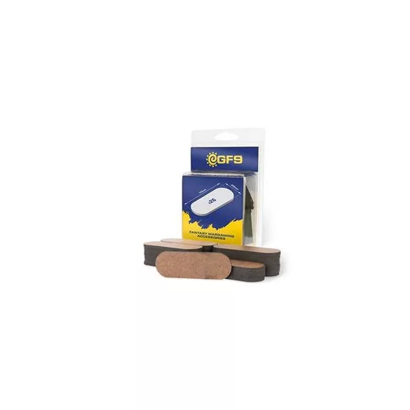 Pill MDF Bases 70mm x 25mm (26) - EN-GFM217